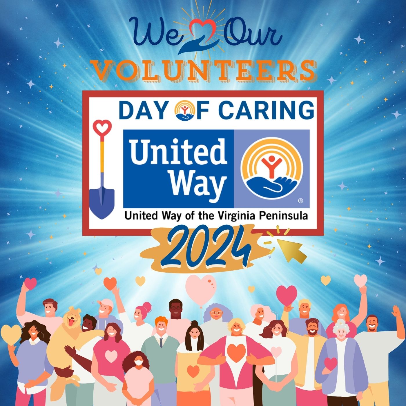 Day of Caring Button